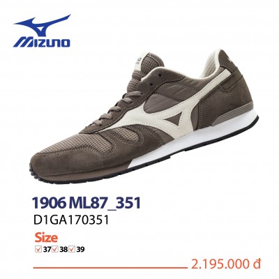 Giày chạy bộ Mizuno 1906 ML87 màu nâu